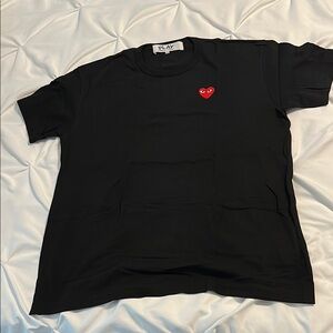Play Comme des Garçons Black T-Shirt w Logo
